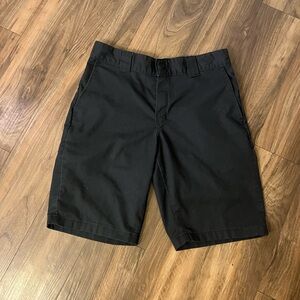 Dickie's Men's Black Shorts - Size 32